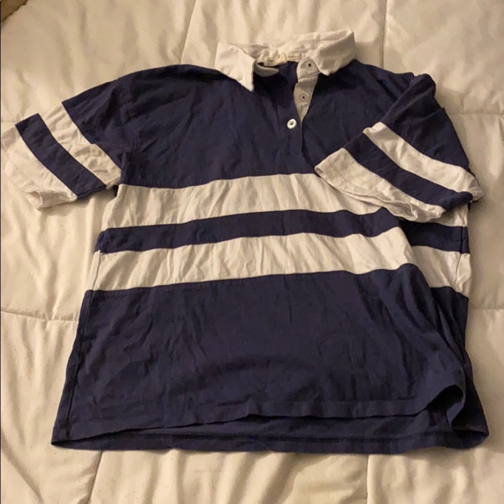 Urban Outfitters Truly Madly Deeply Cropped Polo